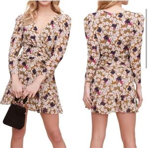 ASTR the Label Floral Long Sleeve Dress
